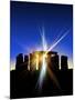 Light Flares At Stonehenge, Artwork-Victor Habbick-Mounted Photographic Print