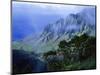 Light Fog in Kalalau Valley-James Randklev-Mounted Photographic Print