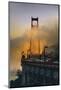 Light Fog Mood Afternoon, North Tower - Golden Gate Bridge - San Francisco-Vincent James-Mounted Photographic Print