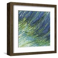 Light Glimmering Waves (right)-Margaret Juul-Framed Art Print