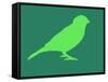 Light Green Bird-NaxArt-Framed Stretched Canvas