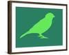 Light Green Bird-NaxArt-Framed Art Print