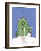 Light Green Outhouse-Debbie McMaster-Framed Giclee Print