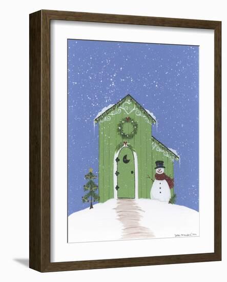 Light Green Outhouse-Debbie McMaster-Framed Giclee Print