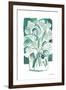 Light Green Tulips II-Farida Zaman-Framed Art Print