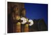 Light-Holding Statues at Helsinki Central Station-Jon Hicks-Framed Photographic Print