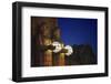 Light-Holding Statues at Helsinki Central Station-Jon Hicks-Framed Photographic Print