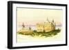 Light House and Convent, Carmel, 1873-Claude Conder-Framed Giclee Print