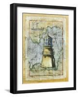 Light House I-A^ Vega-Framed Art Print