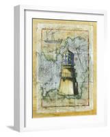 Light House I-A^ Vega-Framed Art Print