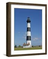 Light House on Bodie Island-Martina Bleichner-Framed Art Print