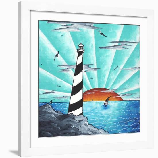 Light House-Megan Aroon Duncanson-Framed Giclee Print