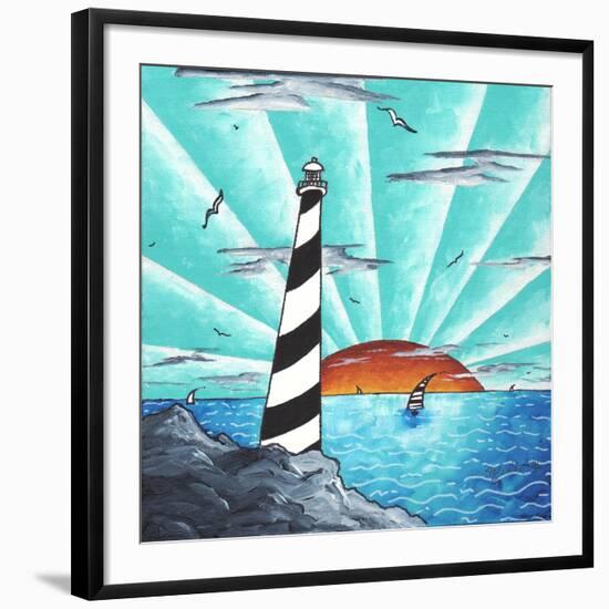 Light House-Megan Aroon Duncanson-Framed Giclee Print