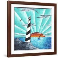 Light House-Megan Aroon Duncanson-Framed Giclee Print