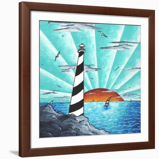 Light House-Megan Aroon Duncanson-Framed Giclee Print