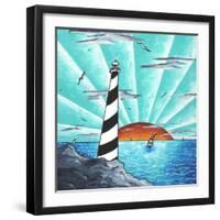 Light House-Megan Aroon Duncanson-Framed Giclee Print