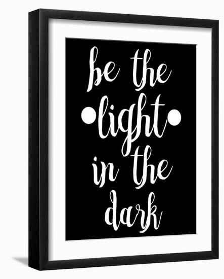 Light In The Dark-Jelena Matic-Framed Art Print