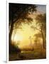 Light in the Forest-Albert Bierstadt-Framed Giclee Print