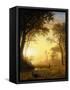 Light in the Forest-Albert Bierstadt-Framed Stretched Canvas