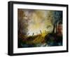 Light in the Forest-Pol Ledent-Framed Art Print