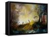 Light in the Forest-Pol Ledent-Framed Stretched Canvas