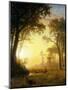 Light in the Forest-Albert Bierstadt-Mounted Giclee Print