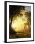 Light in the Forest-Albert Bierstadt-Framed Giclee Print