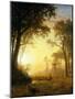 Light in the Forest-Albert Bierstadt-Mounted Giclee Print