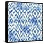 Light Indigo Ornament-Aimee Wilson-Framed Stretched Canvas