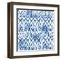 Light Indigo Ornament-Aimee Wilson-Framed Art Print