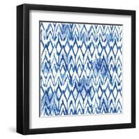 Light Indigo Ornament-Aimee Wilson-Framed Art Print