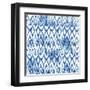 Light Indigo Ornament-Aimee Wilson-Framed Art Print