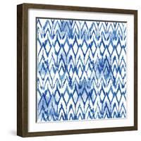 Light Indigo Ornament-Aimee Wilson-Framed Art Print