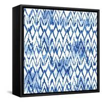 Light Indigo Ornament-Aimee Wilson-Framed Stretched Canvas