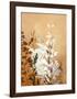 Light Leaves 5-Design Fabrikken-Framed Art Print