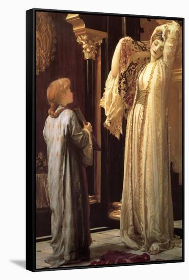 Light of the Harem-Frederick Leighton-Framed Stretched Canvas