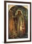 Light of the World, C.1851-53-William Holman Hunt-Framed Giclee Print