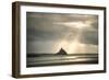 Light on Mont Saint Michel-Philippe Manguin-Framed Photographic Print