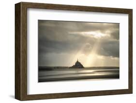 Light on Mont Saint Michel-Philippe Manguin-Framed Photographic Print