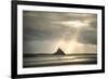 Light on Mont Saint Michel-Philippe Manguin-Framed Photographic Print