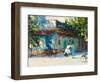 Light on Old House, Pondicherry, 2017-Andrew Gifford-Framed Giclee Print