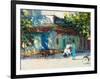 Light on Old House, Pondicherry, 2017-Andrew Gifford-Framed Giclee Print