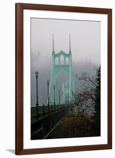 Light on the Bridge I-Erin Berzel-Framed Photographic Print
