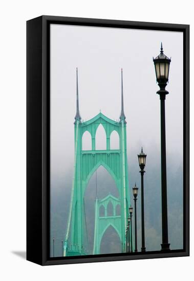 Light on the Bridge III-Erin Berzel-Framed Stretched Canvas