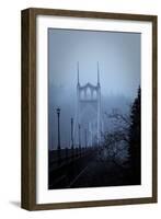 Light on the Bridge IV-Erin Berzel-Framed Photographic Print