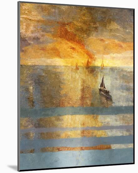 Light on The Water No. 1-Marta Wiley-Mounted Art Print