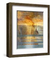 Light on The Water No. 1-Marta Wiley-Framed Art Print