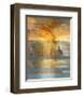 Light on The Water No. 1-Marta Wiley-Framed Art Print