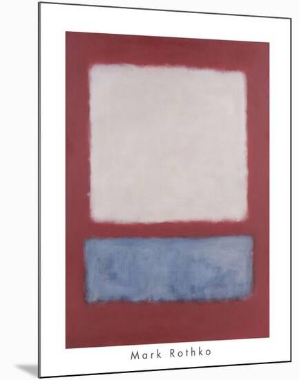 Light over Gray, 1956-Mark Rothko-Mounted Art Print