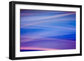 Light Painting Abstract Color Trails-James White-Framed Photographic Print